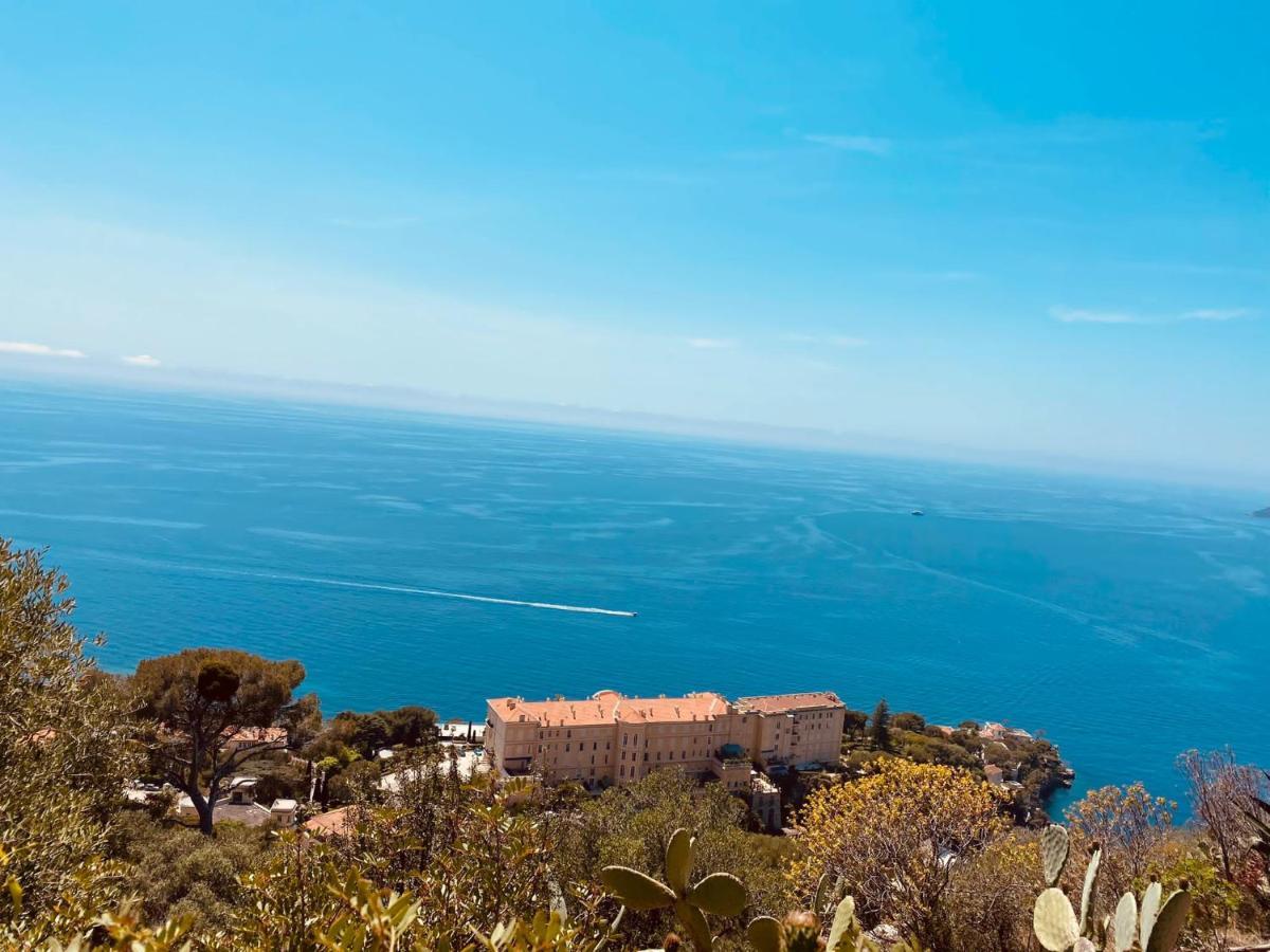 Luxueux Appartement - Vue Mer - Piscine - Free Parking - Monaco Cap-d'Ail Exterior photo